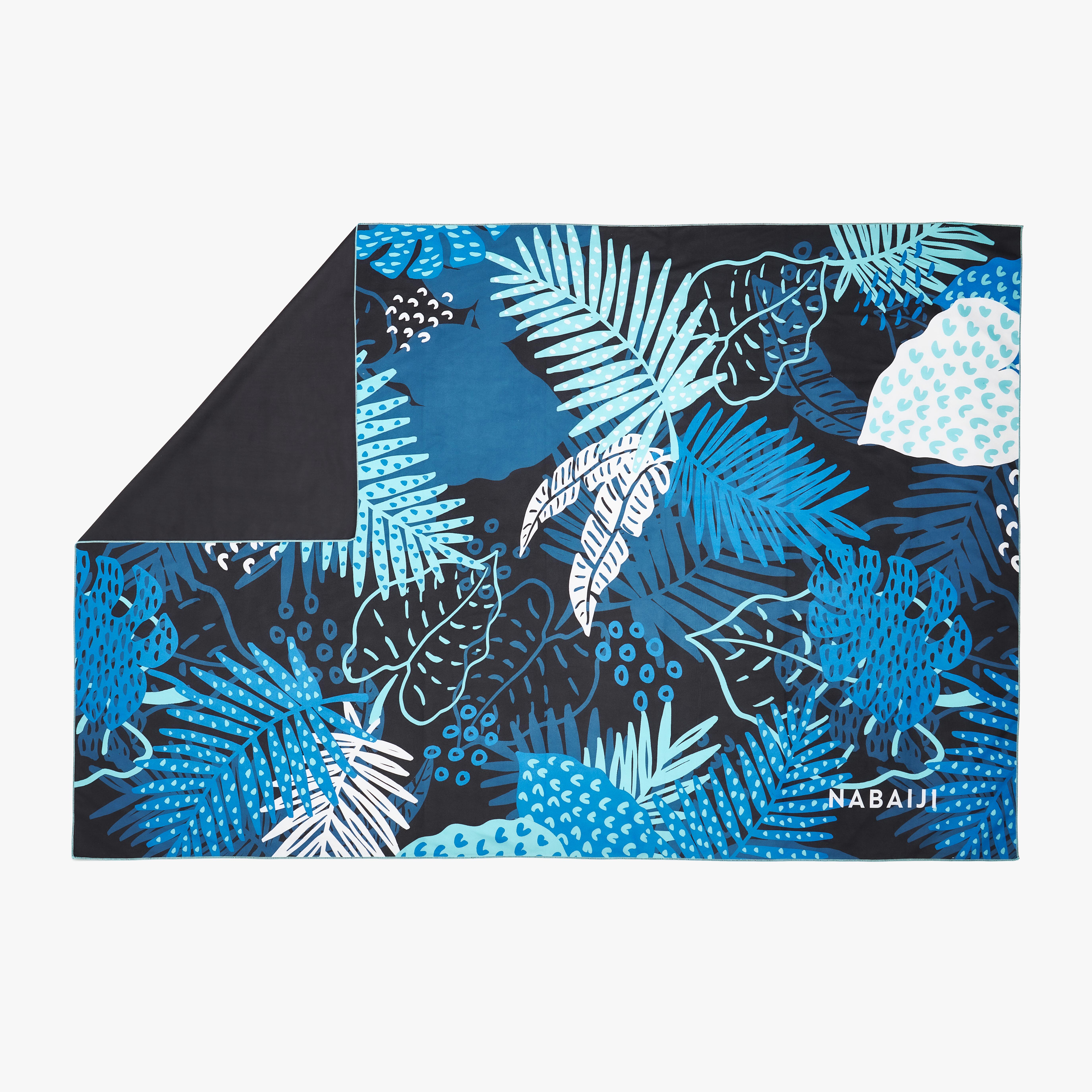 Serviette de bain en microfibre TG avec imprimé, 110 x 175 cm - NABAIJI