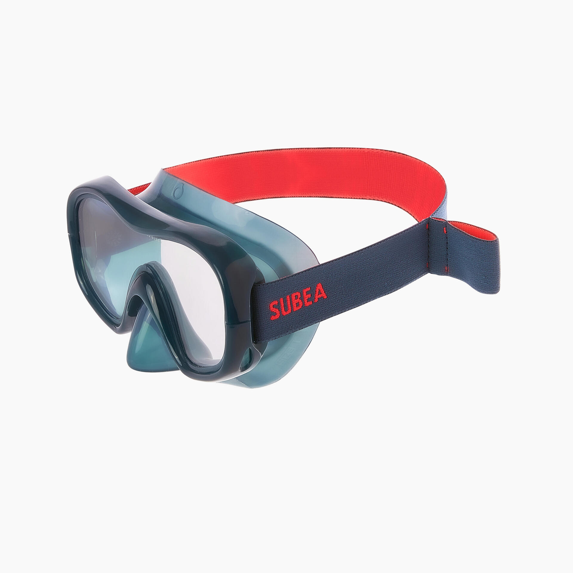 Adult Snorkelling Kit 100 COMFORT Mask and DRYTOP Snorkel Navy