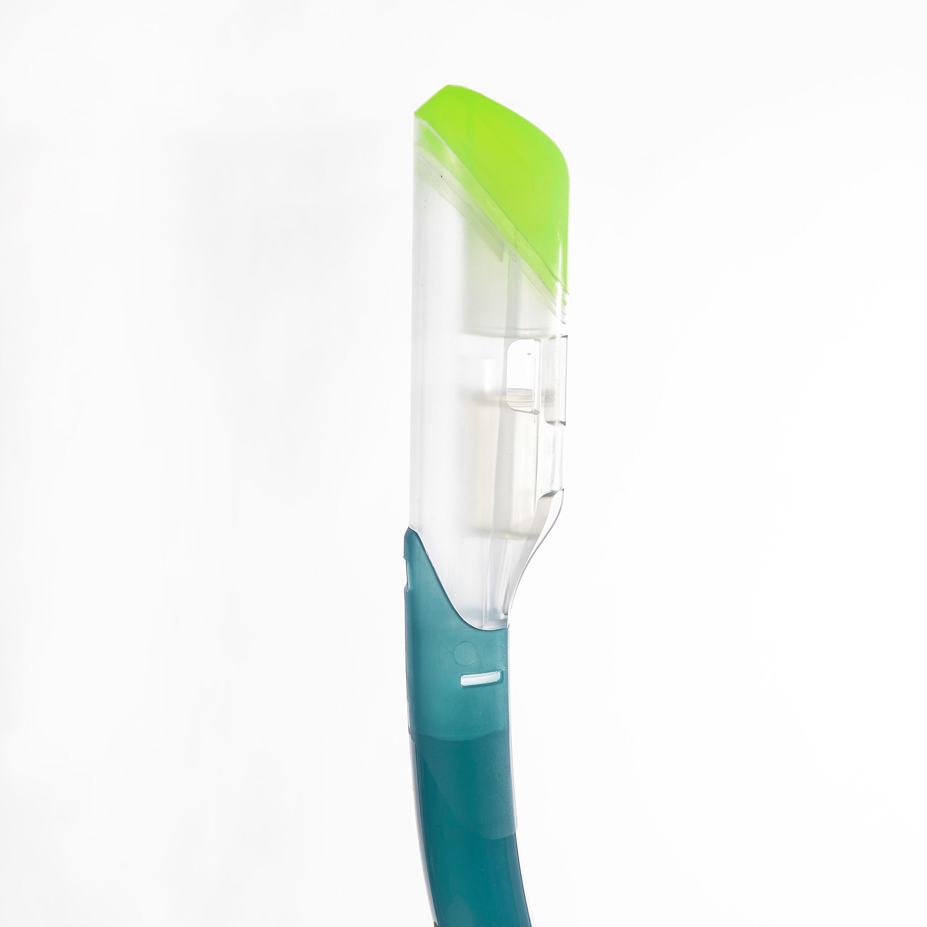 Adult snorkelling Kit 100 COMFORT mask and DRYTOP snorkel green with bag 7/13