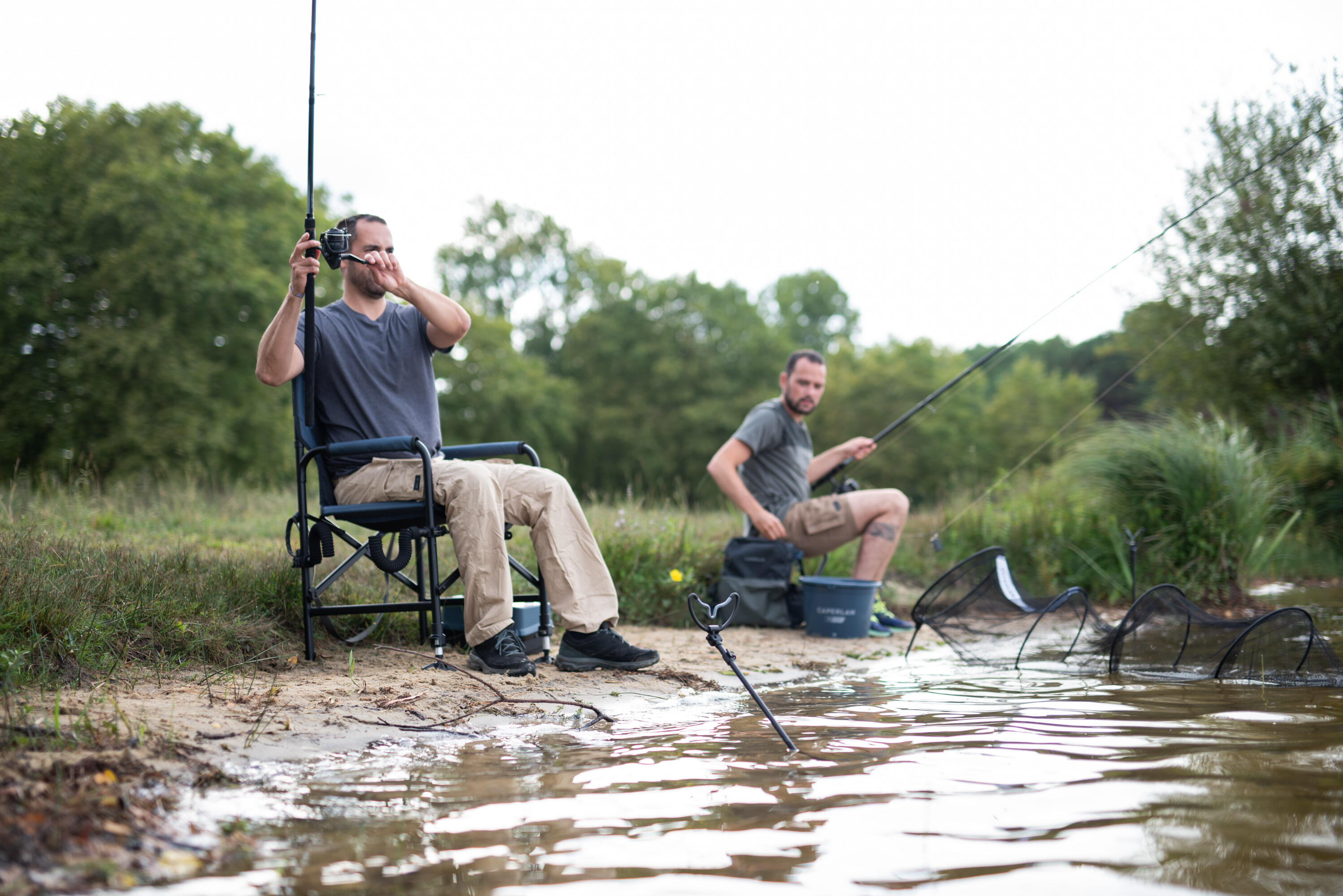 Conjunto de Pesca com Gaiola de Engodo Sensitiv 100 3,00 m 16/19