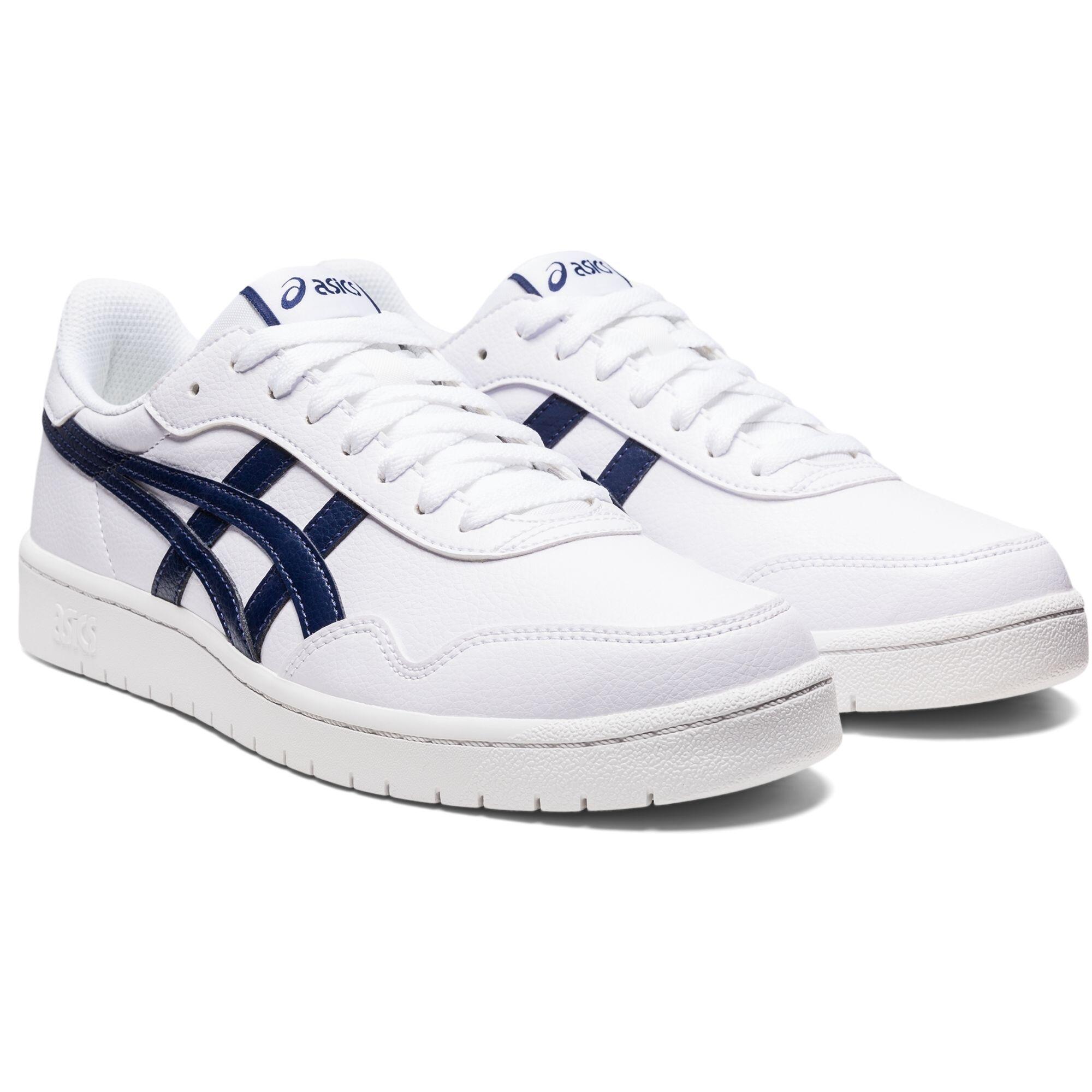 ASICS Sneakers voor wandelen in de stad heren JPN Classic wit blauw |  Decathlon