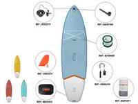 11' Inflatable Paddle Board - X 100 Blue