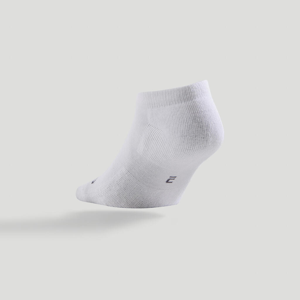 CHAUSSETTES DE TENNIS BASSES RS 100BLANCHES LOT DE 3