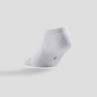 Low Tennis Socks RS 100 Tri-Pack - White