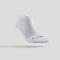 Low Tennis Socks RS 100 Tri-Pack - White