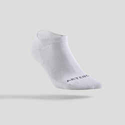 Χαμηλές κάλτσες τένις RS 100 3 ζεύγη - Λευκό