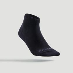 CHAUSSETTES DE SPORT MI-HAUTES ARTENGO RS 160 NOIR LOT DE 3