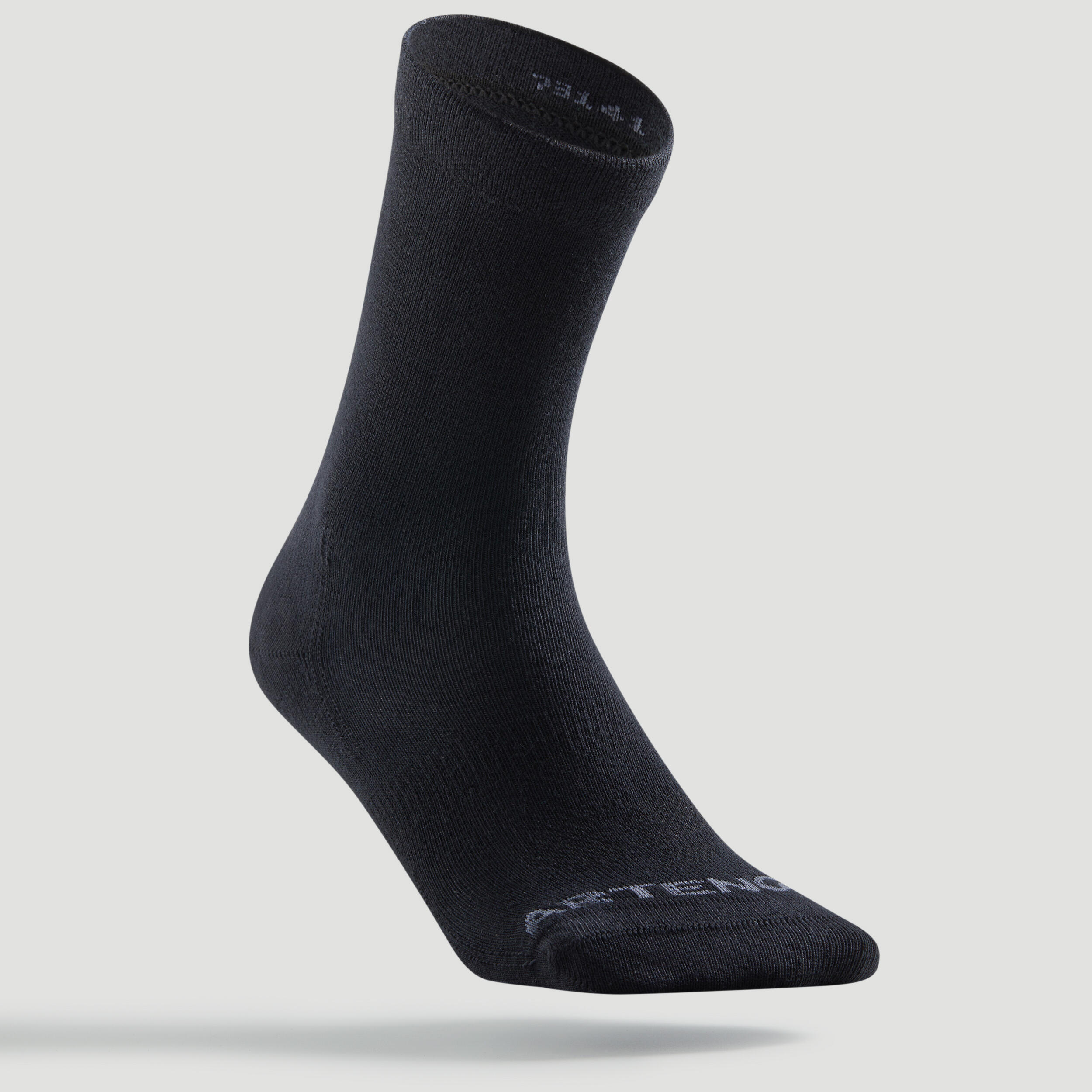 Cotton Plain Black Ankle Socks, Size: Free Size at Rs 15/pair in