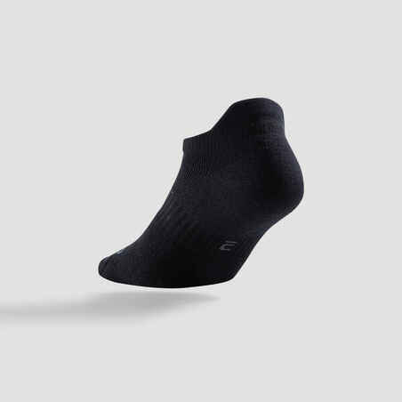 Χαμηλές αθλητικές κάλτσες RS 500 3 ζεύγη - Μαύρο
