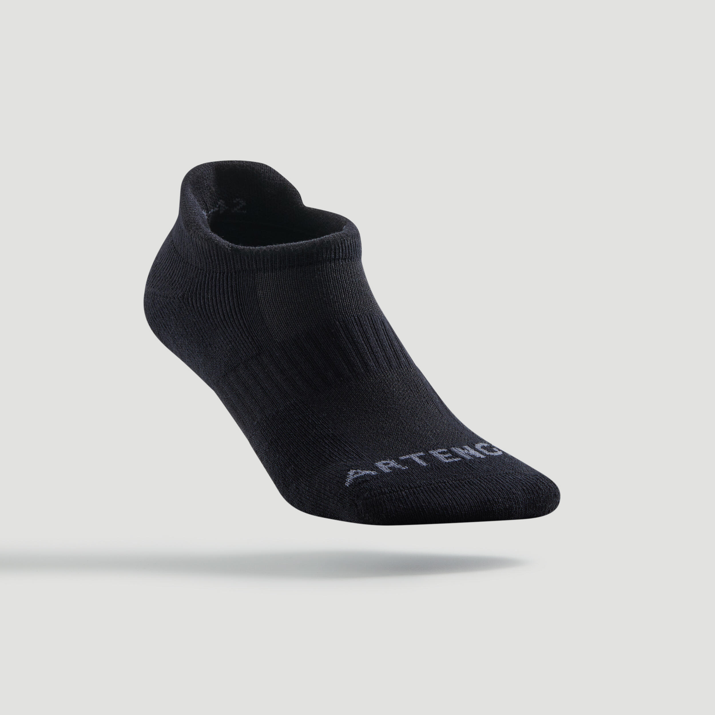 Low Tennis Socks Tri-Pack - RS 500 Black - ARTENGO