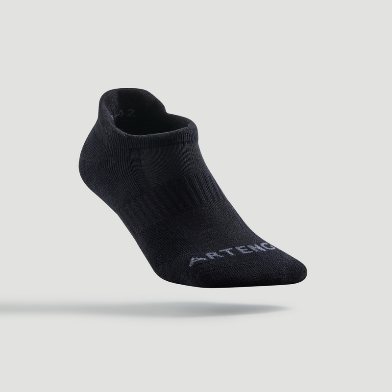 CHAUSSETTES DE SPORT BASSES ARTENGO RS 500 NOIR LOT DE 3 pour les clubs et collectivites Decathlon Pro