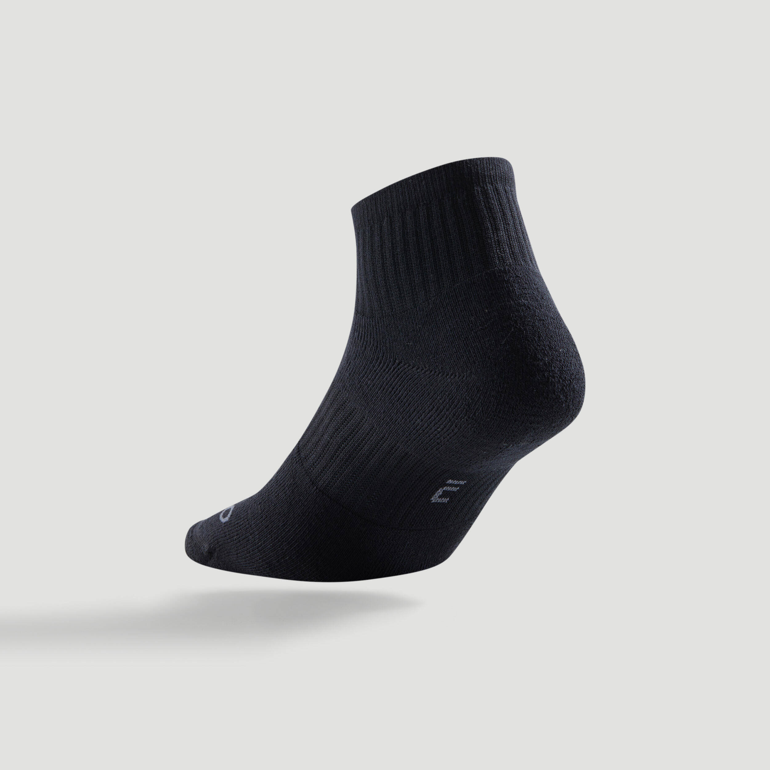 Mid-High Sports Socks Tri-Pack RS 500 - Black -  3