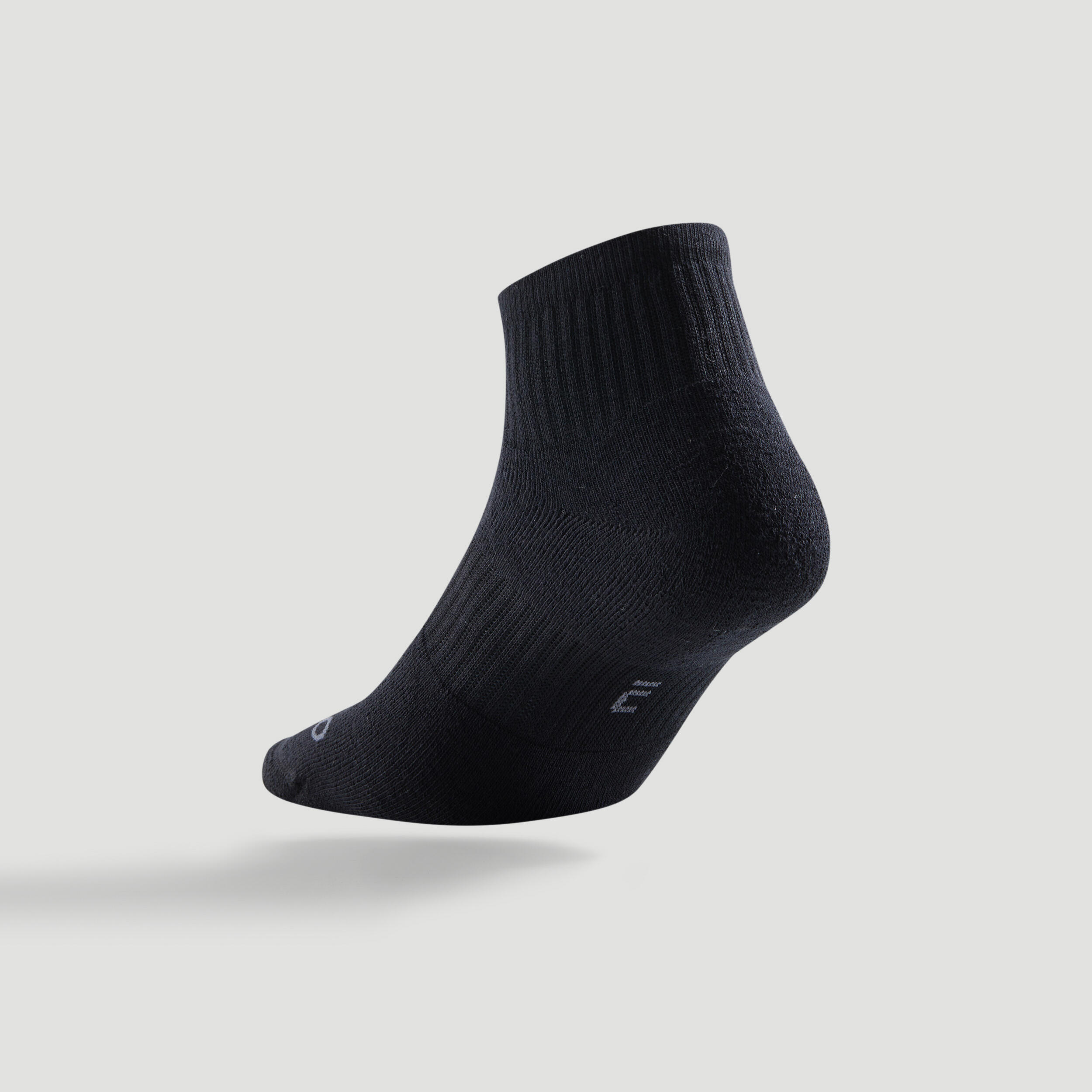 RS 500 Mid Sports Socks Tri-Pack - Black 3/5