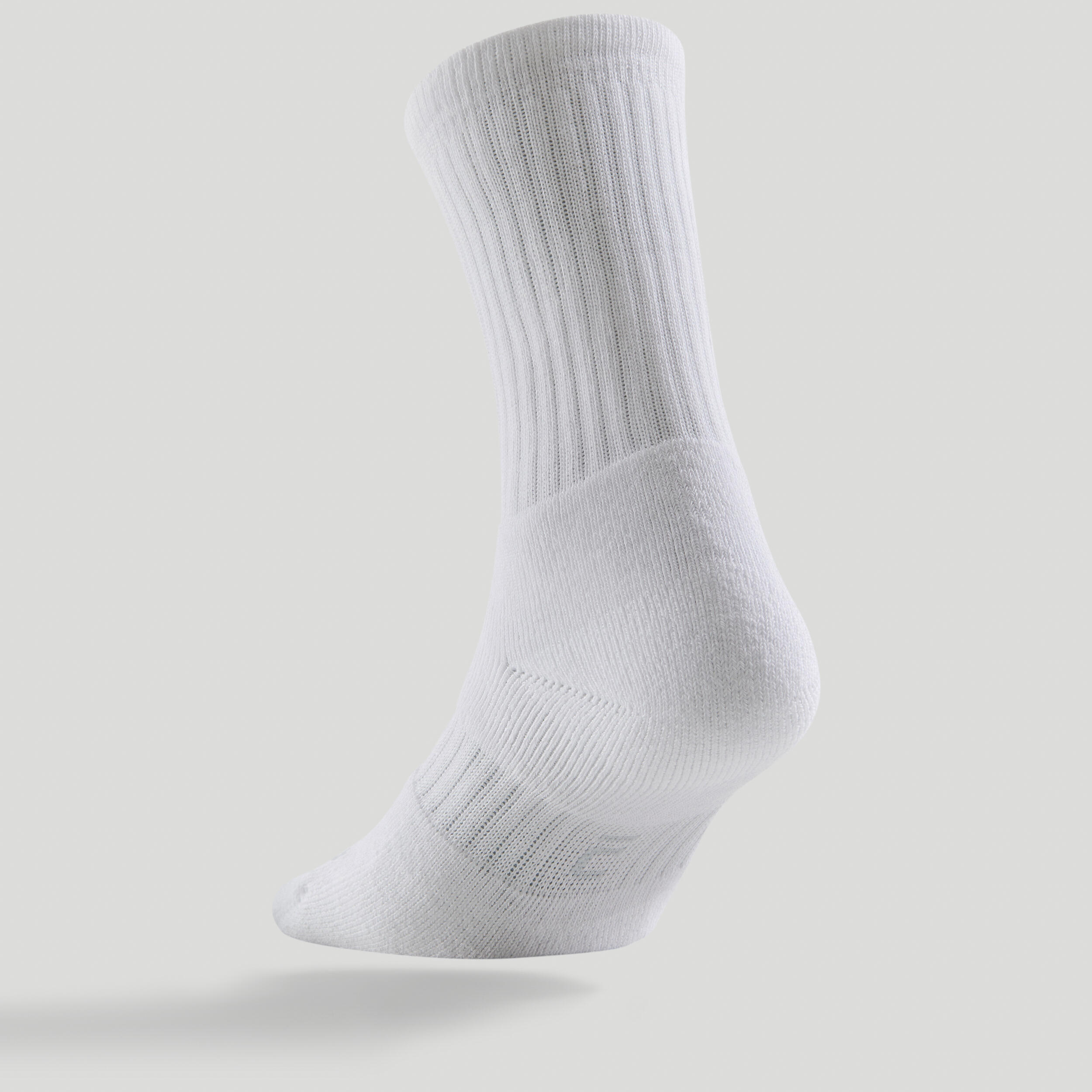 High Tennis Socks x3 - RS 500 White - ARTENGO