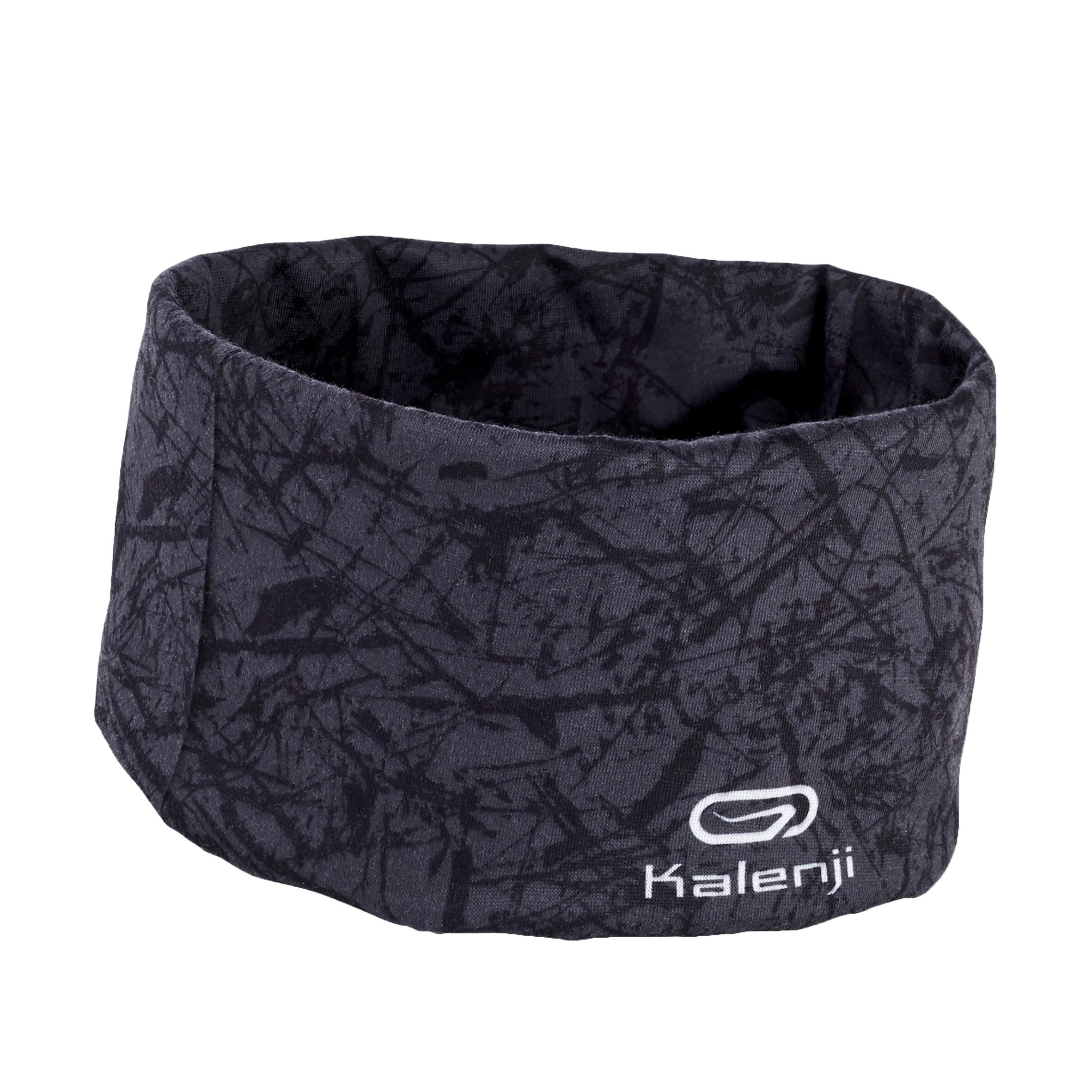 Bandana Multifunctionala Alergare Jogging Run Negru-gri