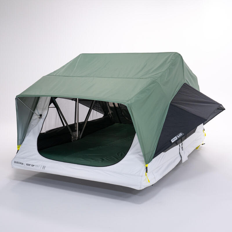 Tienda de techo Camper 2 personas Quechua Roof Top MH500 F&B