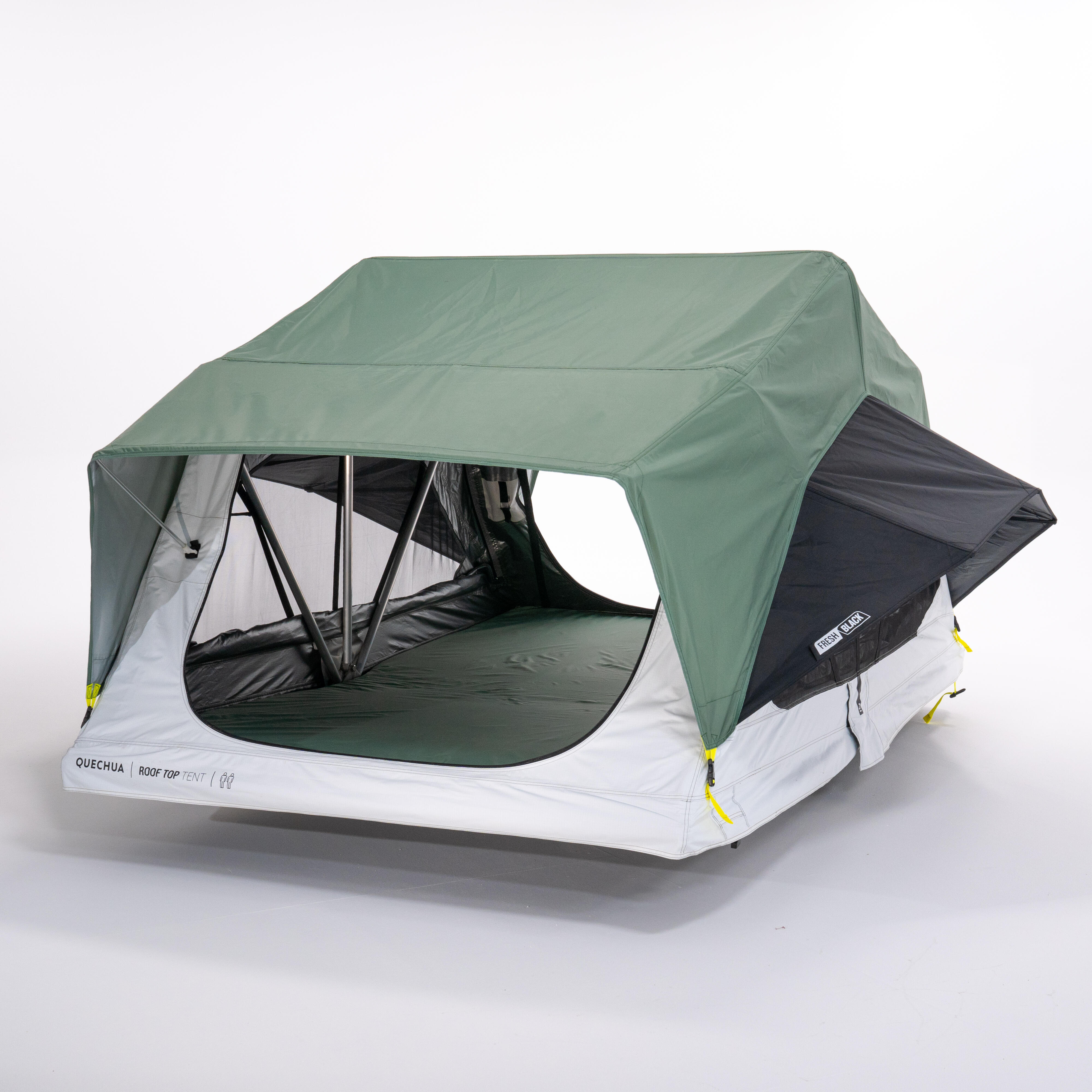 MH500 Fresh & Black two-person roof tent