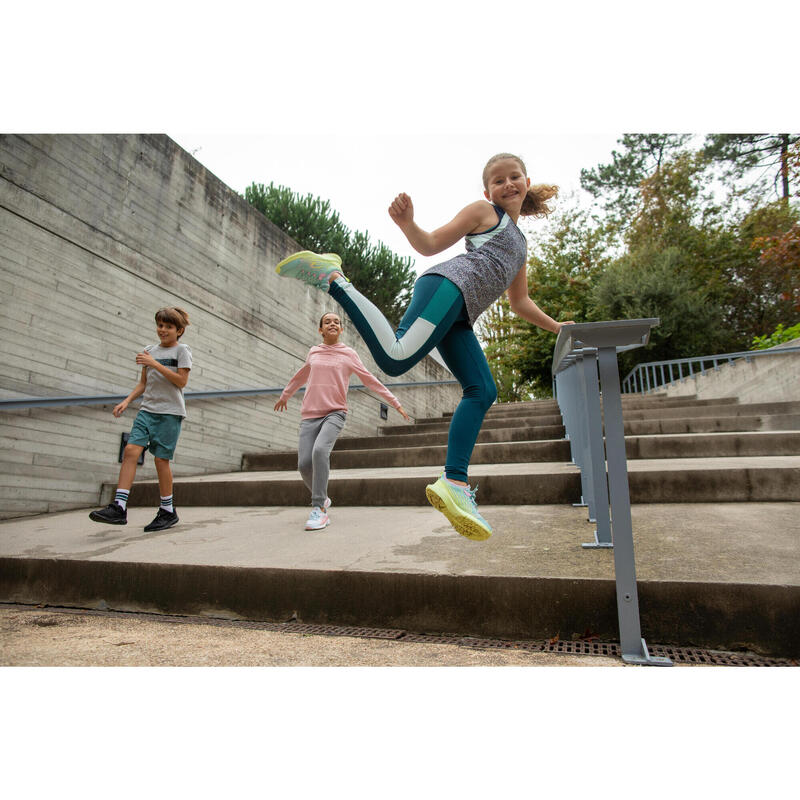 Scarpe da ginnastica bambino AT FLEX flessibili con lacci azzurre dal 35 al 40