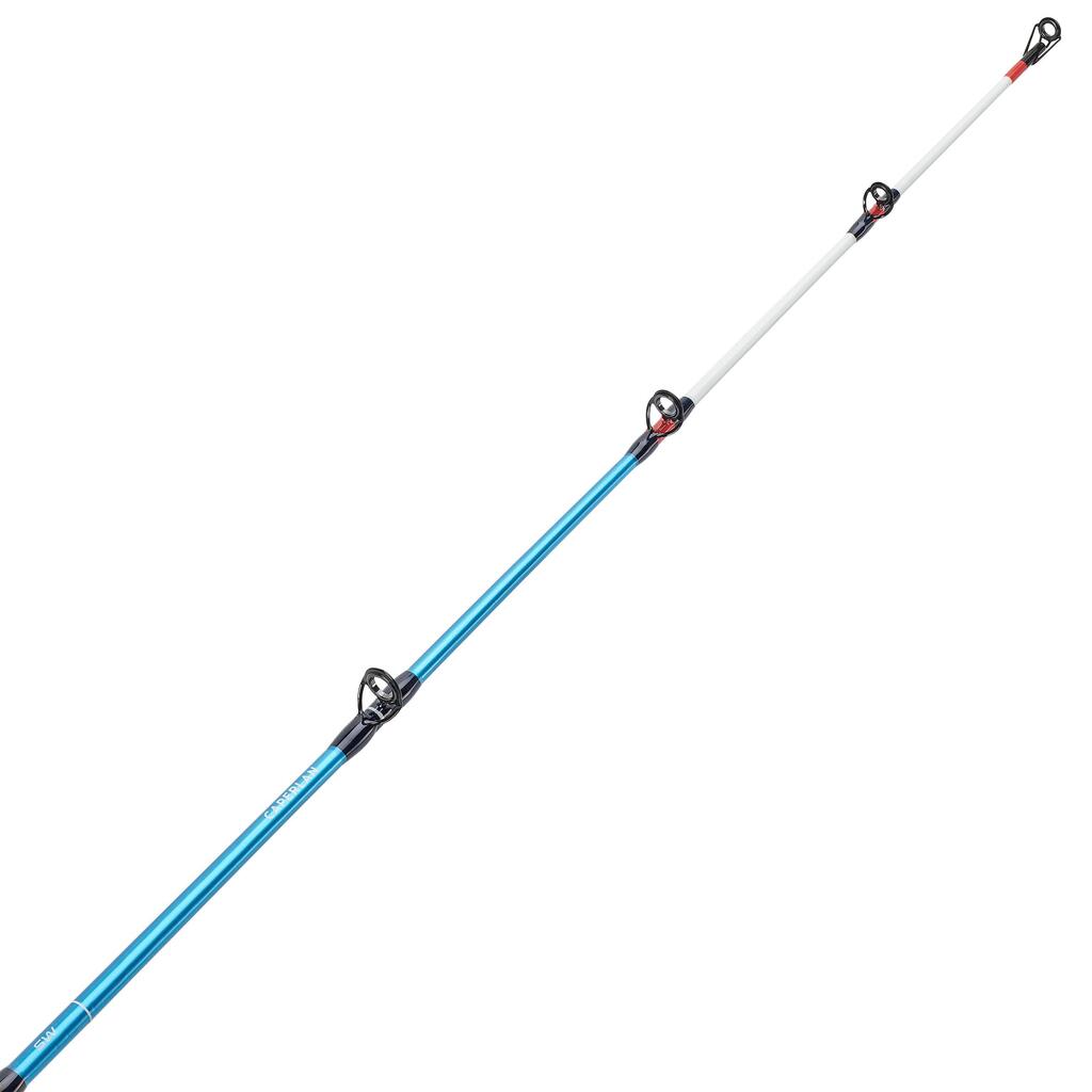 Light coastal trailing rod GAME 100 170 8/10 LBS sea fishing