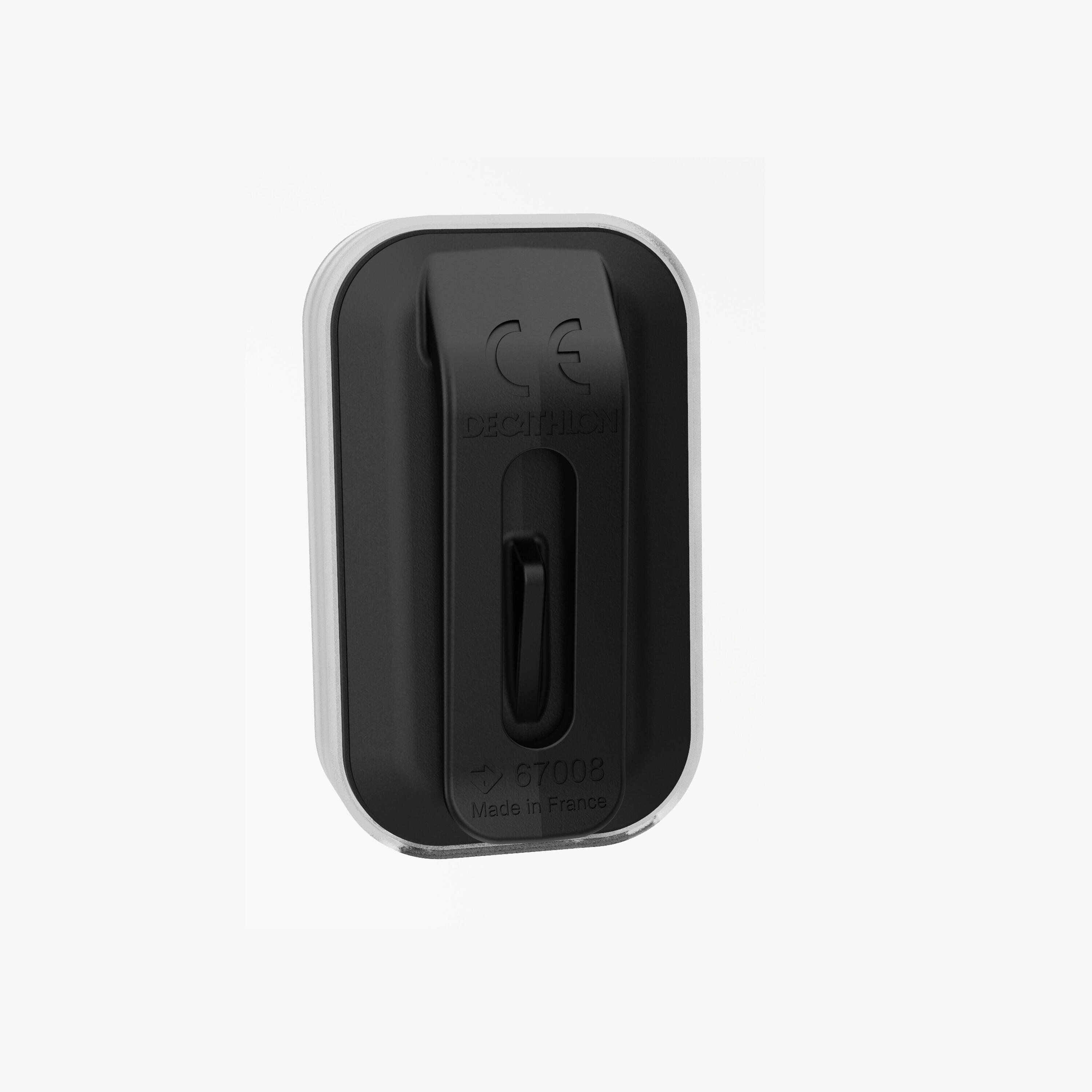 Přední/zadní LED světlo na kolo CL500 CLIP USB černé 3/12