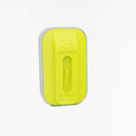 Ліхтар світлодіодний передній/задній SL 500 для велосипеда з USB жовтий