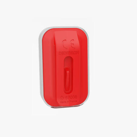 Lampu Sepeda USB Depan/Belakang LED CL 500 - Merah