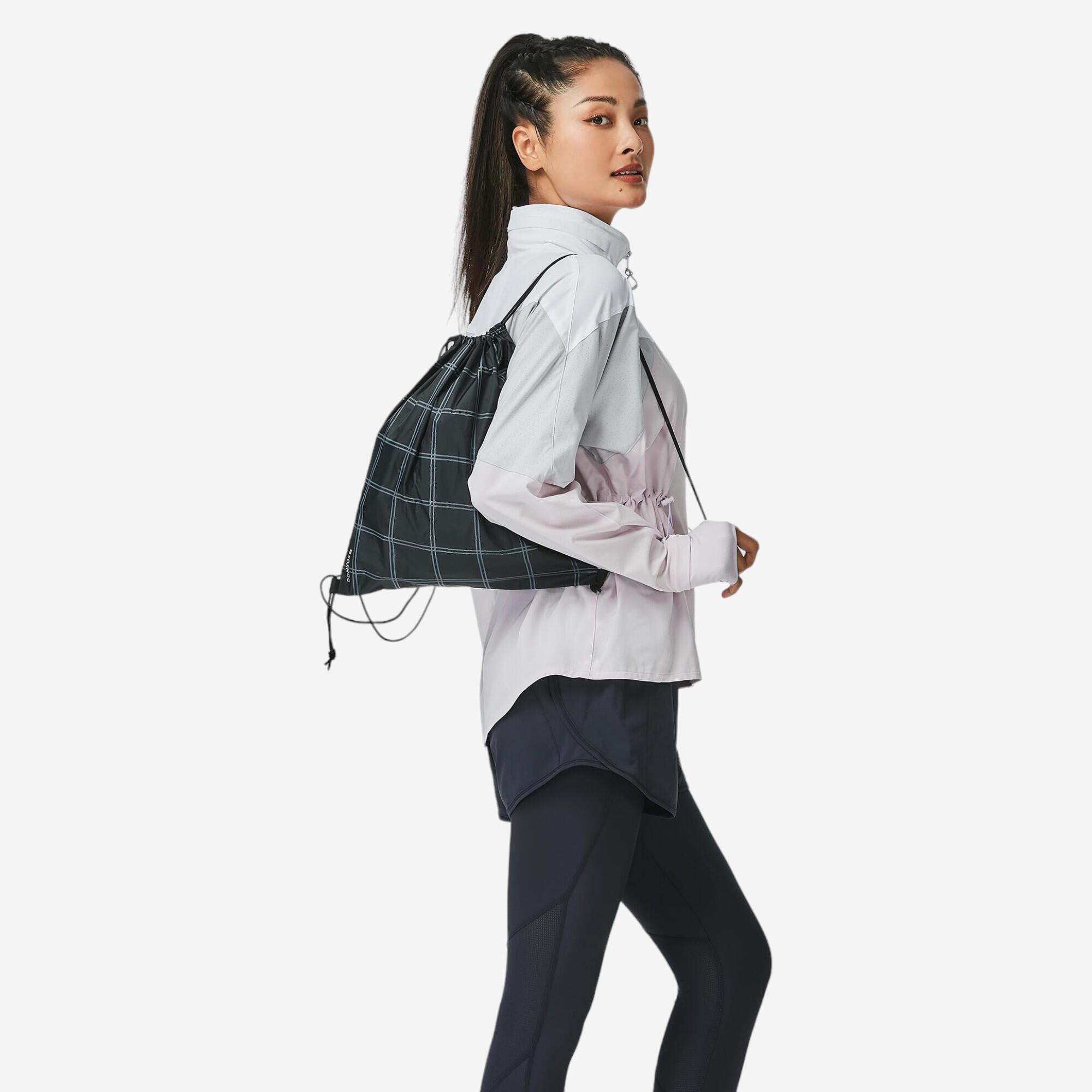 DECATHLON Fold-down Fitness Shoe Bag - Checked