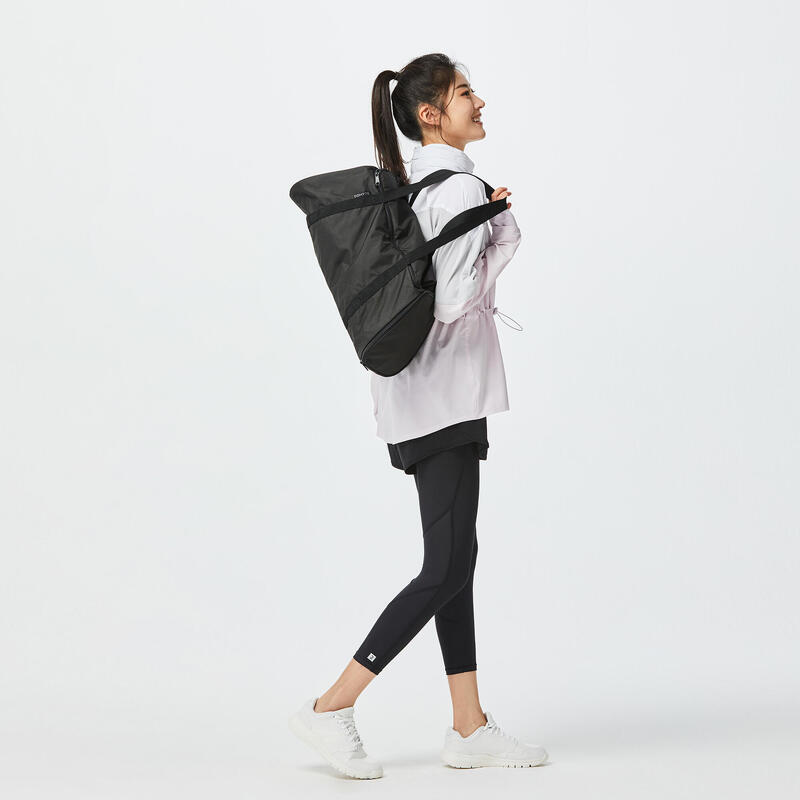 Geantă Fitness cardio 20 L Negru