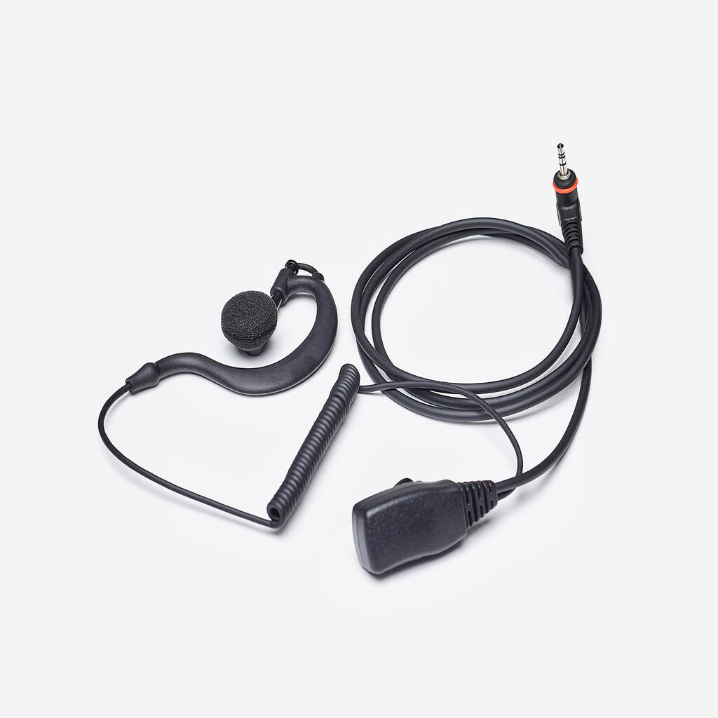 WALKIE TALKIE EARPIECE JACK 2.5 MM BUILT-IN MICROPHONE SOLOGNAC 500