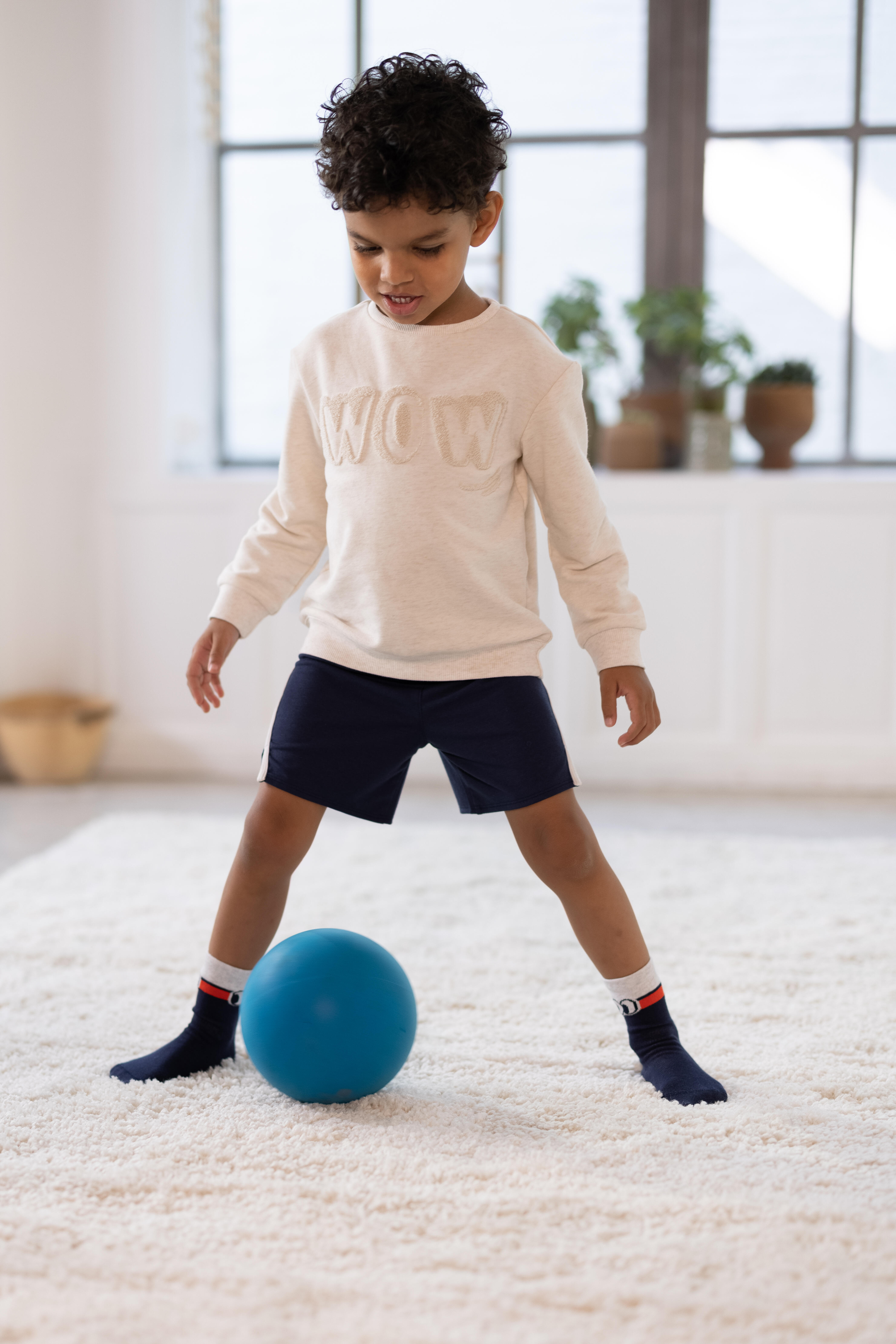 Kids’ Mid-High Socks 5-Pack - DECATHLON