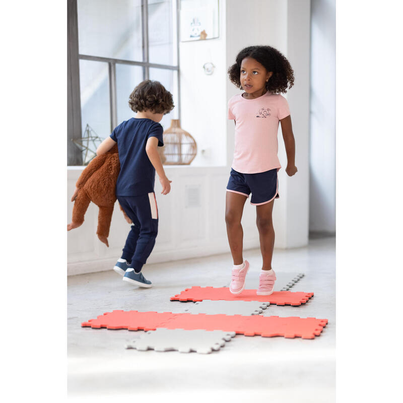 DALLE de Baby gym enfant rose foncé