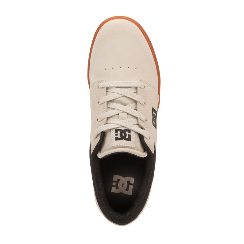 ZAPATILLA DE SKATE ADULTO DC SHOES CRISIS 2 OFF WHITE GUM