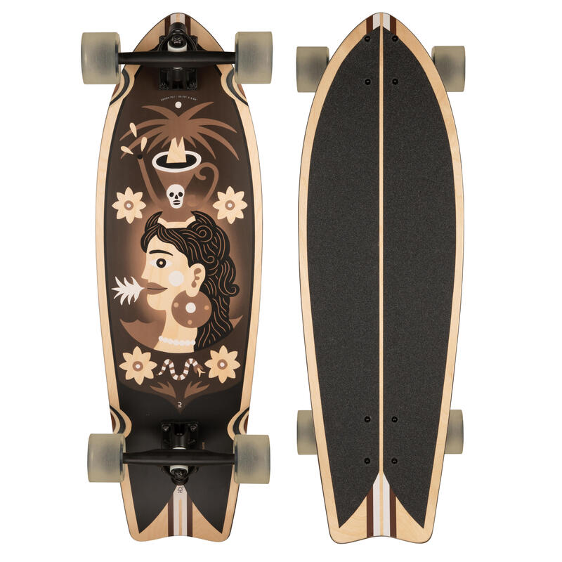 Longboard Fish 500 180 mm - Mystic Wood