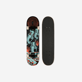 SKATEBOARD COMPLET CP500 FURY TAILLE 8&quot;