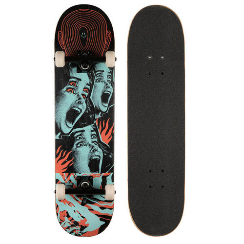 SKATEBOARD COMPLET CP500 FURY TAILLE 8&quot;