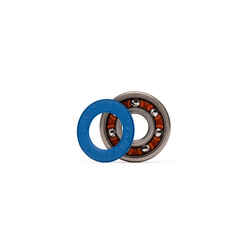 High-Quality Skateboard Bearings 8-Pack BR500 - Blue