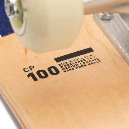 لوح تزلج Complete CP100 خشب القيقب FSC مقاس 8 بوصة