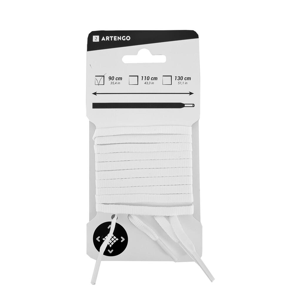 שרוכי נעליים שטוחים - שחור