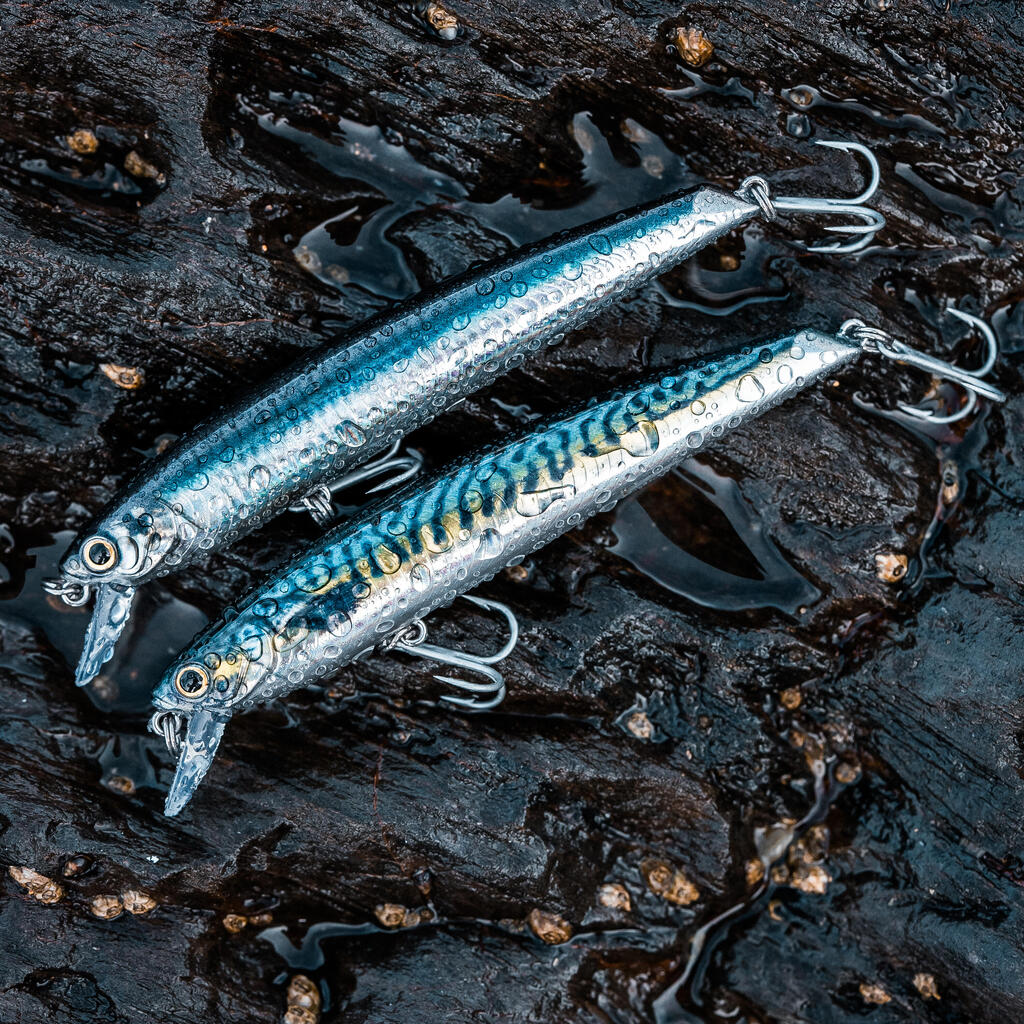 Poisson nageur SAXTON 110F Mack vert pêche au leurre en mer