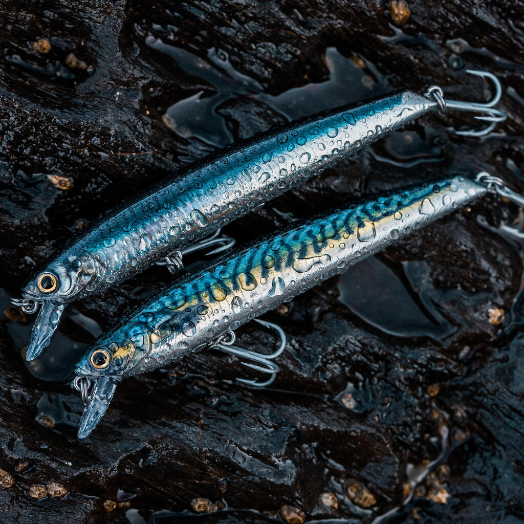 Poisson nageur SAXTON 110F Mack vert pêche au leurre en mer