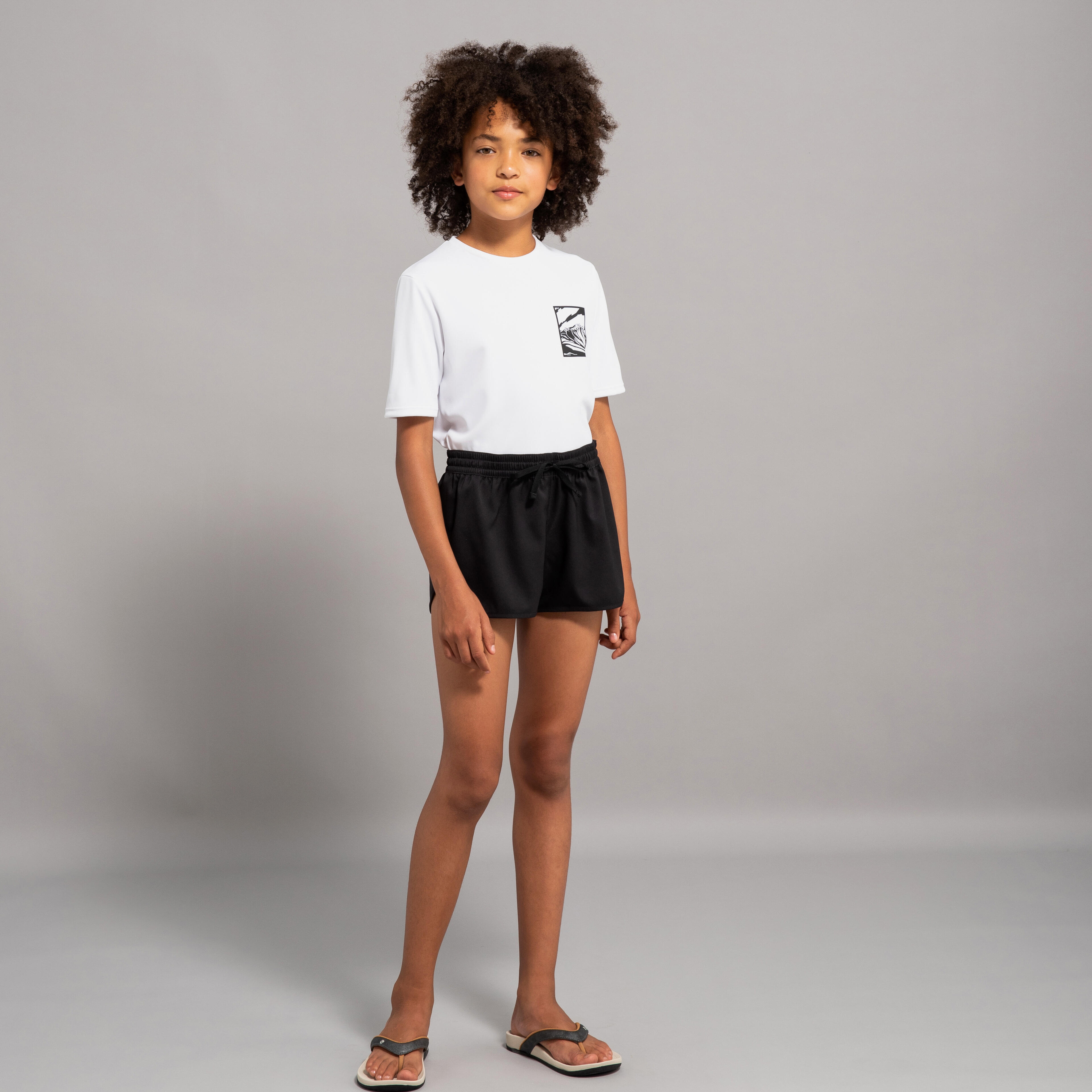 Maillot dermoprotecteur de surf à manches courtes enfant, 100 - OLAIAN