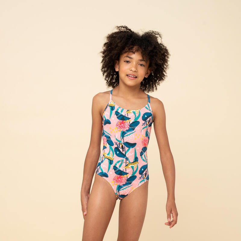 maillot de bain 1 pièce 100 rose PEONY