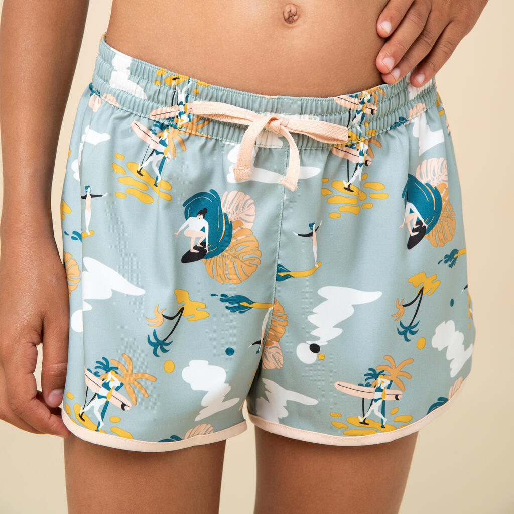 short de bain fille KATY kaki