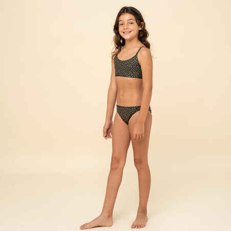 GIRL'S SWIMSUIT BOTTOMS ZELI 100 BLACK