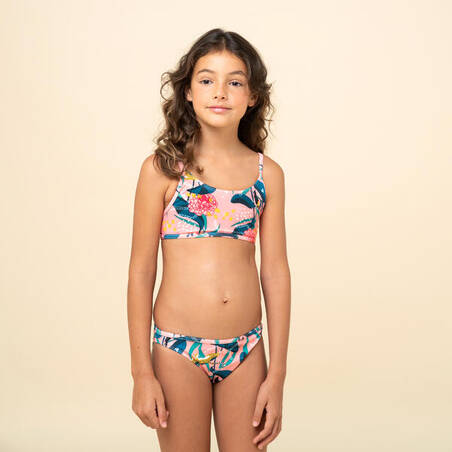 GIRL'S ZELI SWIMSUIT BOTTOMS 100 PINK