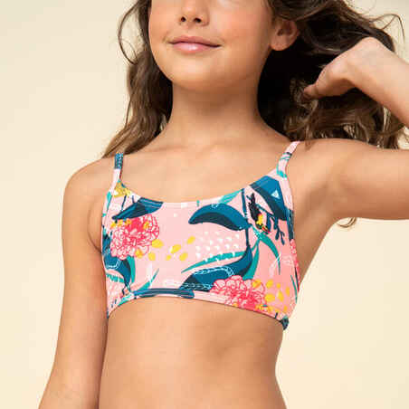 Nimiya Kids Girls Athletic Tankini Outfit Crop Top Palestine