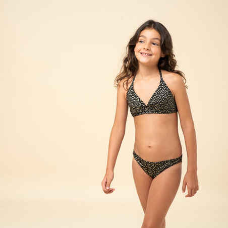 GIRL'S SWIMSUIT BOTTOMS ZELI 100 BLACK