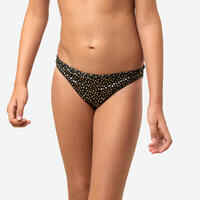 GIRL'S SWIMSUIT BOTTOMS ZELI 100 BLACK