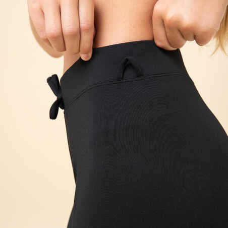מכנסי טייטס עם הגנת UV - שחור
