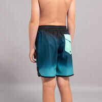 מכנסי שחייה קצרים דגם 500 - כחול/שחור